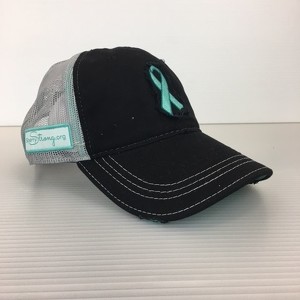 MTJF/SS Ovarian Cancer Ribbon Hat